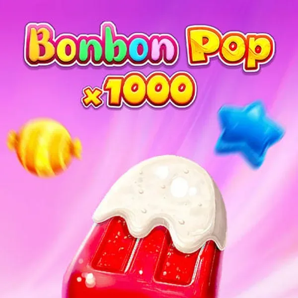 Bonbon Pop 1000 Slot: bunte Bonbon-Symbole auf einem Cluster-Spielfeld